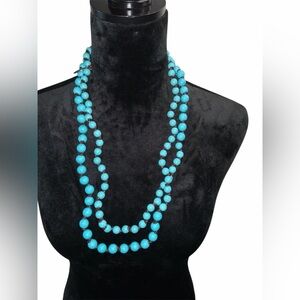 PLUNDER Mable Turquoise Beaded Necklace